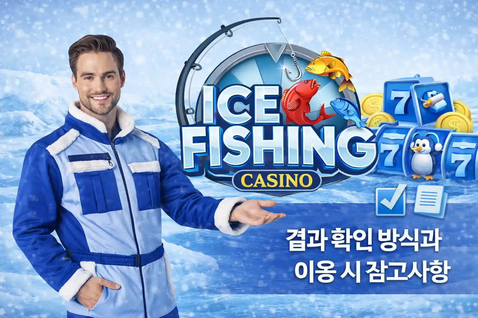 결과 확인 방식과 이용 시 참고사항